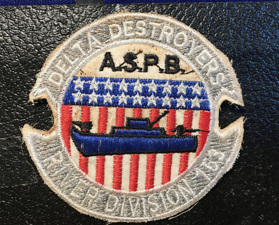 NANEE-B) USN,VIETNAM, PATCH DELTA DESTOYERS RIVER DIVISION 153 A.S.P.B. B24259