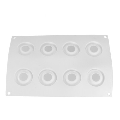  8 Lattices Three-dimensional Egg Mold Mousse Cake Silicone Tray Shape