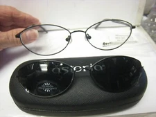  Revolution Eyeglass Frame W/ Magnet sun shade  REV587  BLK 53-15-140 w/case