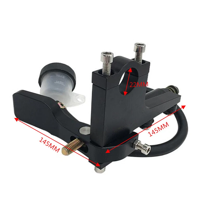 7/8'' Motorcycle Clutch Thumb Brake Levers Rear Master Pump Cylinder Handle Trim — 第 2/4 张图片