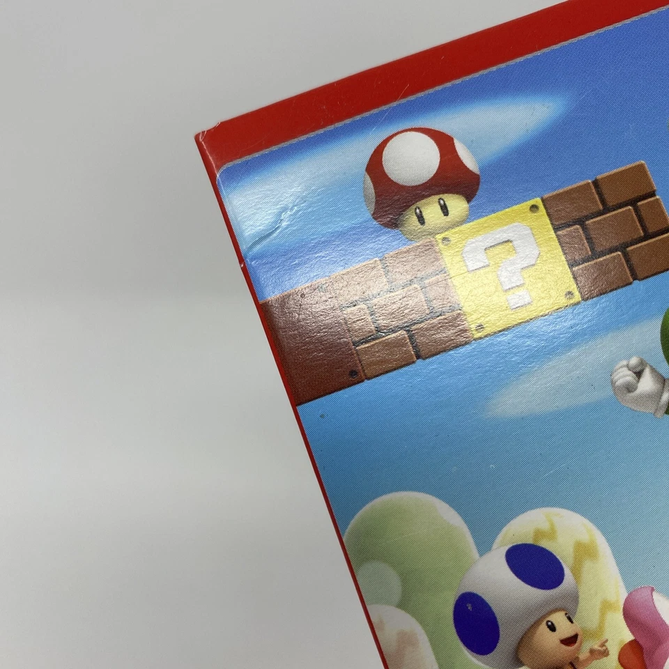 New Super Mario Bros. Wii 2009 Brand New Sealed Cardboard Sleeve Not For Resale - Image 2 of 4