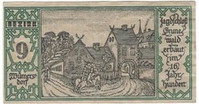 Notgeld - Stadt Berlin - Bezirk 9 - Wilmersdorf - 50 Pfennig - 1921 - "VF"