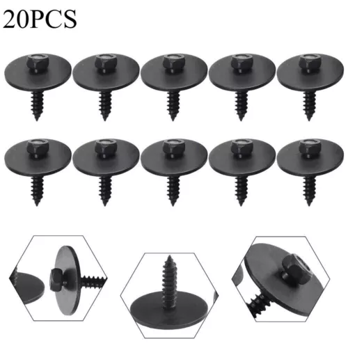 20x Tornillo Carrocería Tornillo hexagonal con disco para Mercedes 4,8 x 19 mm - Imagen 1 de 10