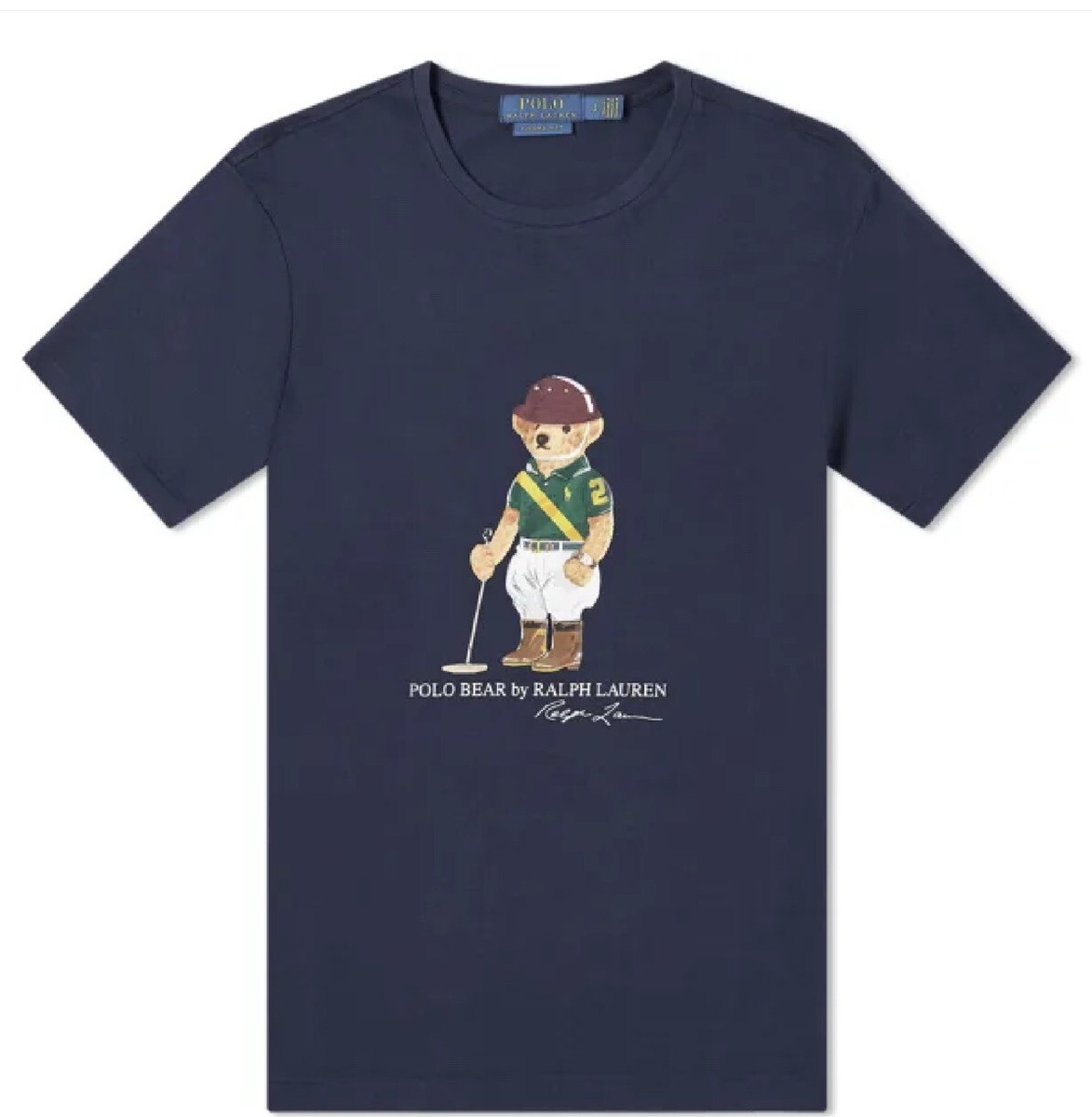 NEW Polo Bear By Ralph Lauren NAVY POLO PLAYER BEAR Short