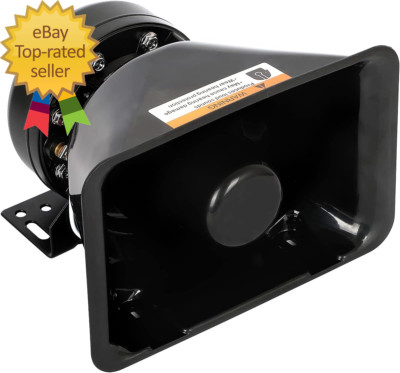 High Performance Siren Speaker Compatible with Any 100-200 Watt 100W 200W