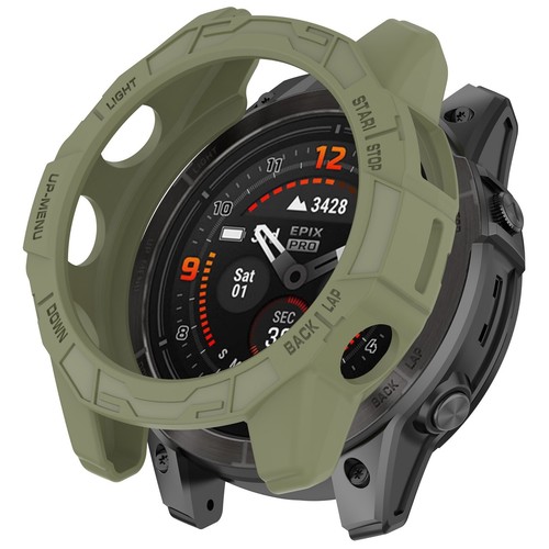Ochraniacz kałuża de reloj de TPU blindado para Garmin Epix Pro 42mm / Fenix 7S - Zdjęcie 8 z 10