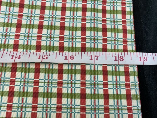 Set of 2 Floral And Plaid Waverly Reversible Placemats May Medley - Picture 4 of 5