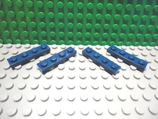 Lego 4 Dark Blue 1x4 base plate NEW