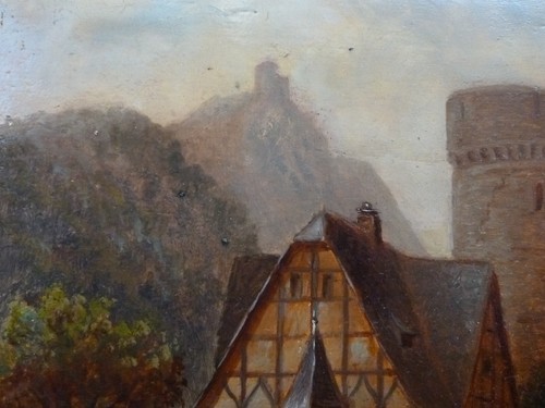 Romantische Rheinlandschaft - Mittelrhein um 1850 - Bild 8 von 10