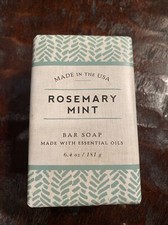 Rosemary Mint Bar Soap 6.4oz Essential Oils Made In USA