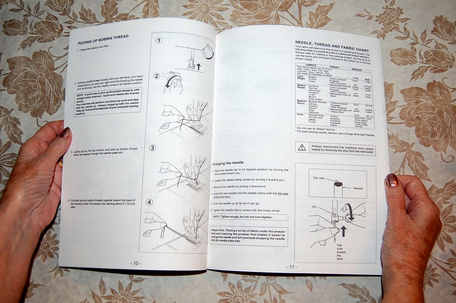 EnglishEdition Instruction Manual Singer Sewing Machine 7363 7422 7442