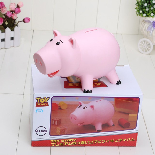pink piggy bank toy