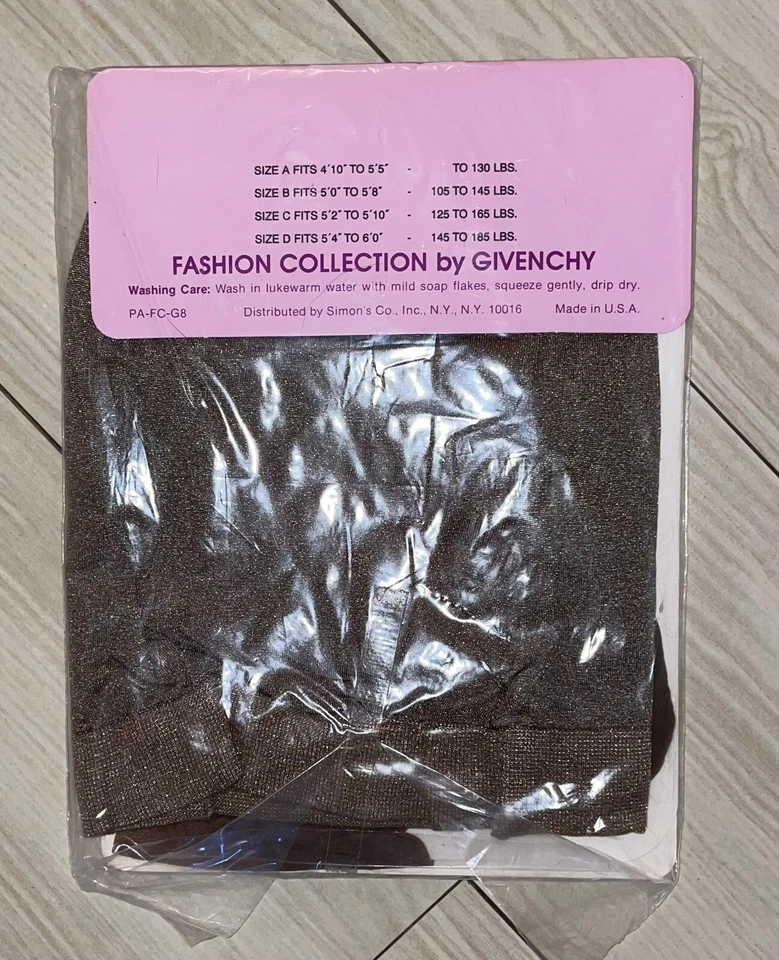 Top Givenchy Colección Moda Medias Suave Sedoso Lycra Control Transparente B Taupe Foto 2 de 3