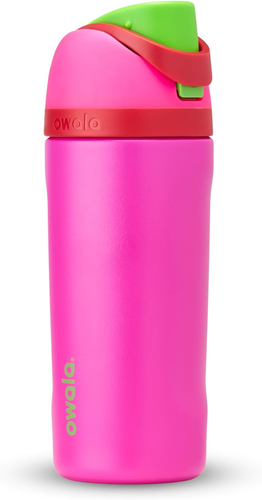 Owala Kids Freesip Insulated Stainless Steel Water Bottle with Straw for Sports,