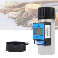 40 Kinds Digital Grain Moisture Tester Grain Seeds Humidity & Temperature Meter
