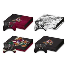 OFFICIAL NHL ARIZONA COYOTES VINYL STICKER SKIN DECAL FOR XBOX ONE X BUNDLE