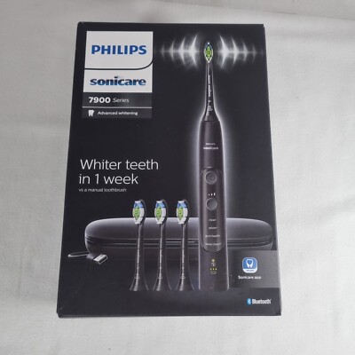 Philips Sonicare Series 7900 Advanced Whitening Zahnbürste - Schwarz HX9631/17
