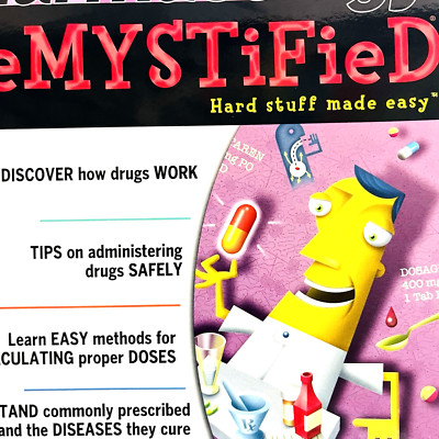 Pharmacology Demystified Hard Stuff Made Easy Medication Disease Book Softcover