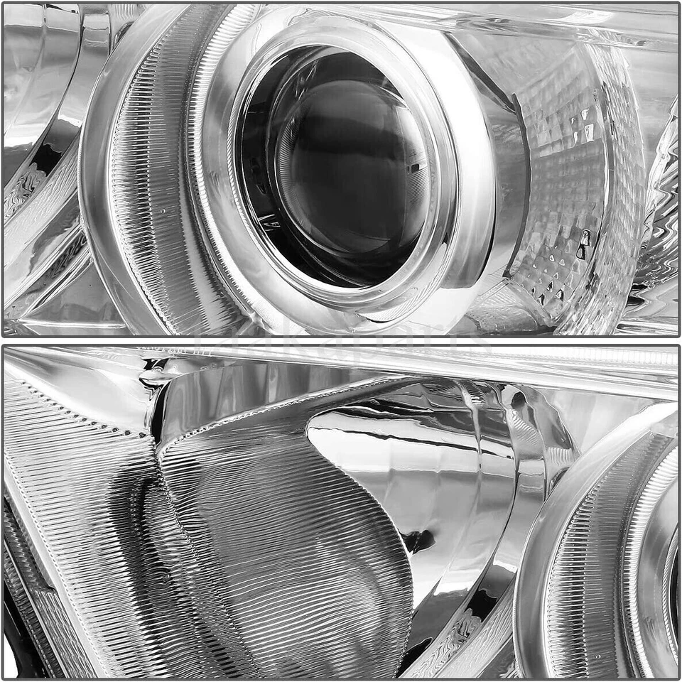 Headlights Pair For Toyota Highlander 2011-2013 Headlamp 11 12 Chrome Left+Right - Image 2 of 4