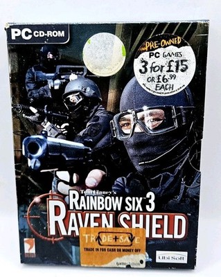 Tom Clancys: RAINBOW SIX 3: RAVEN SHIELD - PC CD-ROM