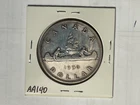 1950 Canadian Silver Dollar 80% Silver (SWL type)