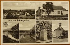 Gruss aus Schopp 1959 Trippstadt Waldfischbac...
