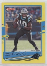2020 Panini Donruss Dollar Tree Press Proof Yellow Curtis Samuel #54 0q7