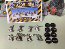 GW WH40K Necromunda 1995 DELAQUE Gang Box Set MINT NO BOX OOP
