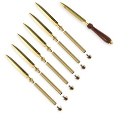 Letter Opener Project Kit - Gold Finish, 6 Pack, Legacy Woodturning