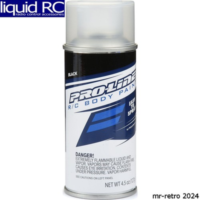 #ad Pro Line 643601 Pro Line RC Body Spray Paint Black $9.99