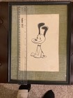 SNOOPY  1955 Drawing  with Schulz Signed Handwritten Letter--Unique Item — photo 7