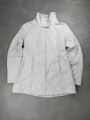 The North Face Mantel   Weiß   Baumwolle mit Innenfell   Damen L