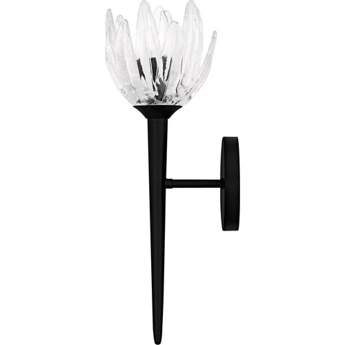 Matte Black  Wall Sconce from the Shea Collection - Picture 4 of 5
