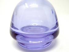 Original 20. Jahrhundert Murano Seguso Vetri D'Arte Alexandrit Vase 70er Jahre