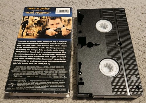 The Bourne Identity 2002 VHS Tested Plays - Picture 9 of 12