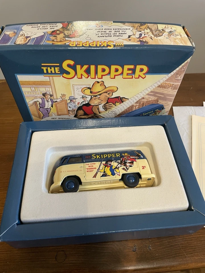 Corgi Comic Classics 1/43 Scale 98757 VW Van The Skipper Boxed Limited Edition - Image 2 of 4