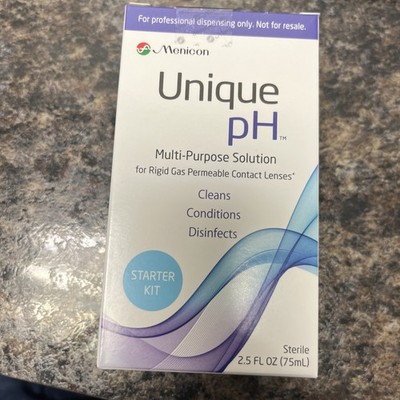 Menicon Unique PH Multi-Purpose Contact Lens Solution Starter Kit 2.5 Oz