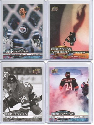 2025-26 UD Extended ** YOU PICK ** Canvas w/Black White Young Guns 4 Nations