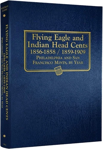 Whitman US Indian Head Cent Coin Album 1856 - 1909 #9111 Indian,