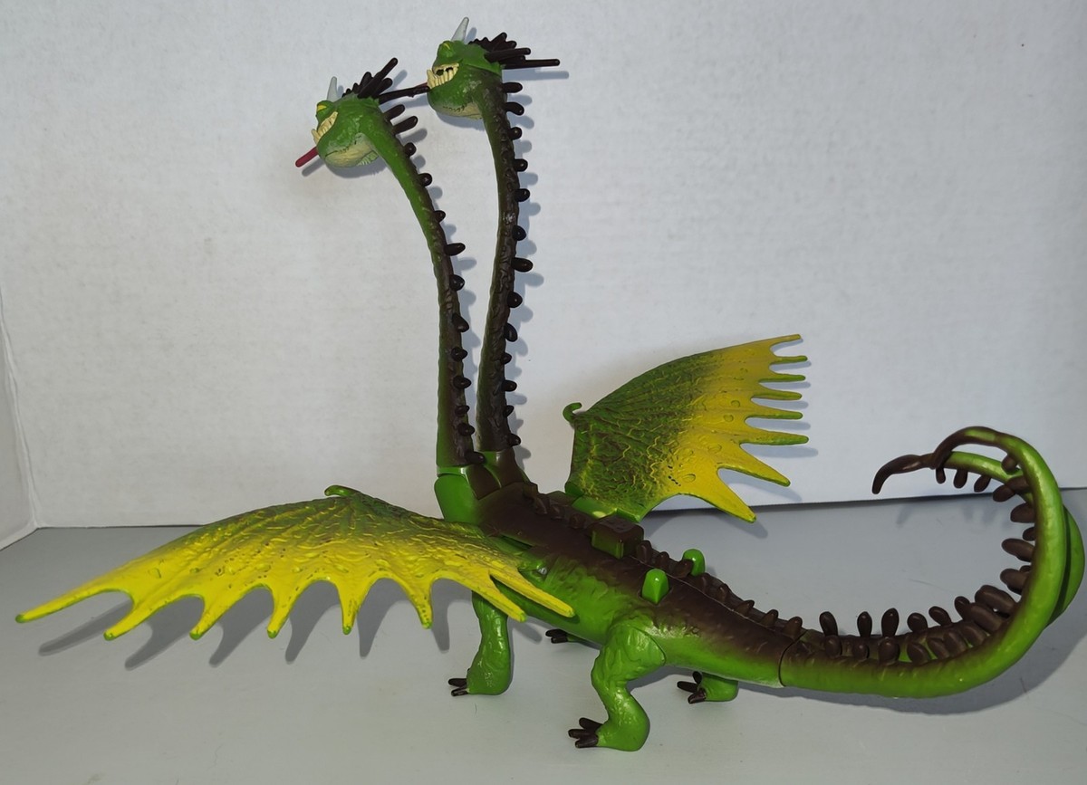 How to Train Your Dragon BARF and BELCH Zippleback Dragon Action