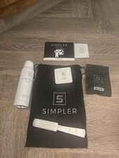 Simpler Men's Hair Color Kit Dark Brown Coverage