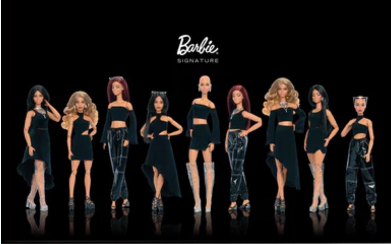 初代007カスタマイズド & ’99バービー カスタマイズドアウトフィット Barbie Signature You Create Barbie Basics Kit #1, JBH85 NIB NO
