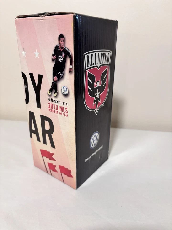 Bobblehead de fútbol Andy Najar DC United MLS edición limitada Foto 4 de 4