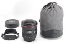 Canon EF Fisheye Zoom Lens 8-15mm F4 L USM From JAPAN [Top MINT W/ Case]