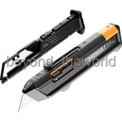 TOUGHBUILT TB-H4S2-03 Easy Reloading Utility Knife Black 1 pc 6.5'' inch