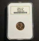 1942-S Lincoln Wheat Cent — NGC MS67 Red 🔥 Vintage Fatty Holder — AUCTION