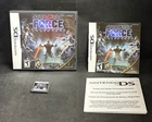 Star Wars: The Force Unleashed (Nintendo DS) Complete CIB Tested
