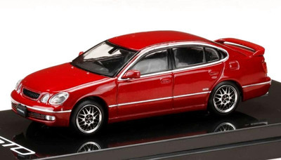 TOYOTA Aristo V300 Vertex - custom Version  - red mica - Hobby Japan 1:64
