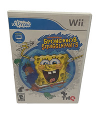 Spongebob Squigglepants Udraw 2011 Nintendo Wii Complete