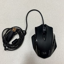 Redragon M908 Impact RGB LED MMO Gaming Mouse with 12 Side Buttons, Optical Wire